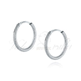 חישוק כסף התזת חול קוטר 15 מ"מ